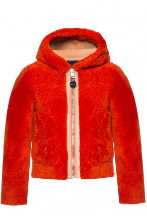 Hooded shearling jacket, zdjęcie 1 Hooded shearling jacket od Diesel